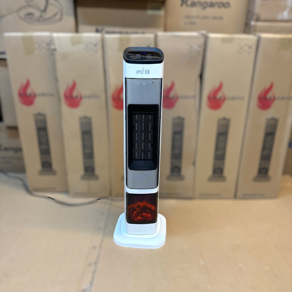 Lot Imported Amoi 3D Flame Blower Heater For Winter Season