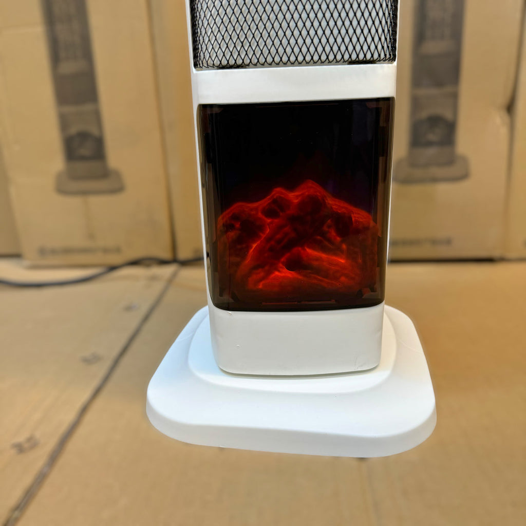 Japan LOT Imported Amoi 3D Flame Blower Heater Touch & Temote control