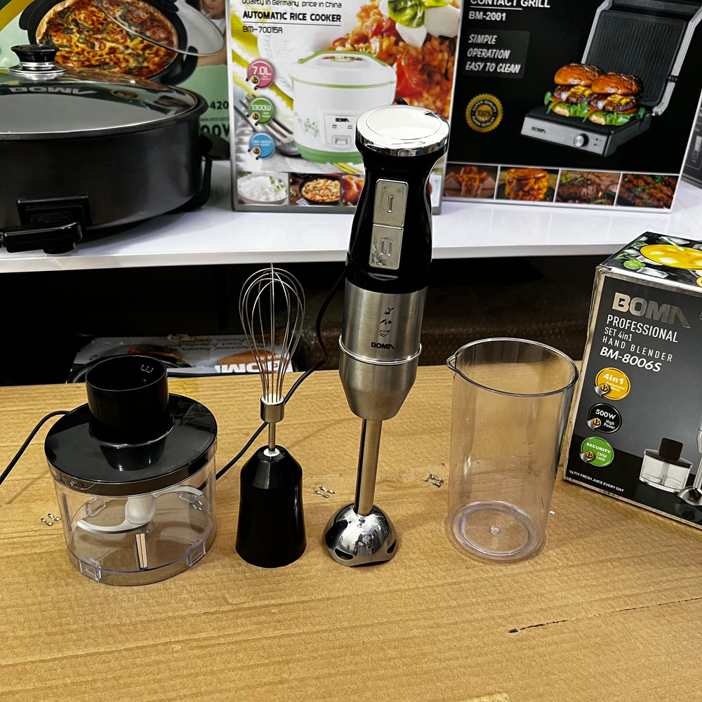 German Lot Imported Boma 4-in-1 Hand Blender
