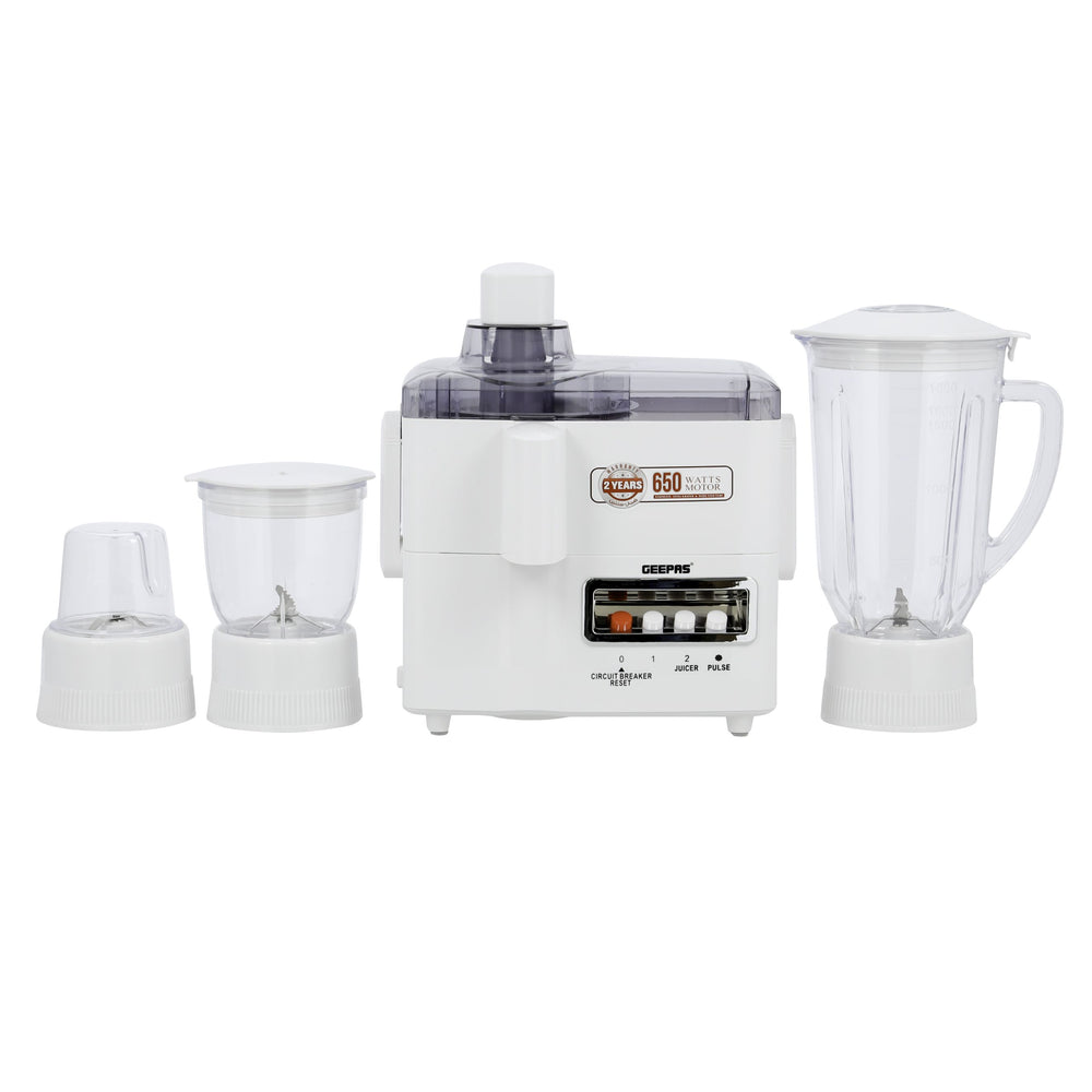 Geepas 4-in-1 Food Processor GSb6147N