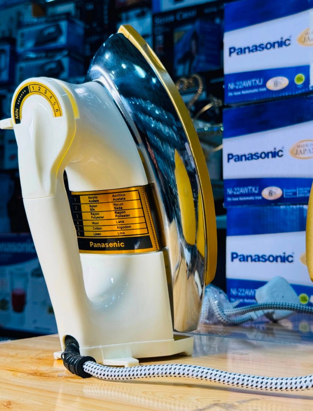 Panasonic original Japanese iron